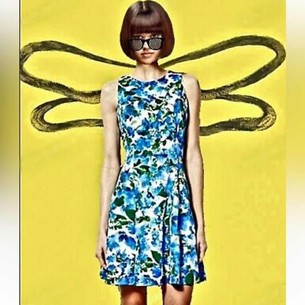 Milly For Design Nation Floral Dress - Picture 2 of 6